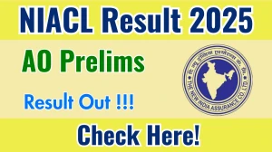 NIACL AO Prelims Result 2025 Out at newindia.co.in Download Prelims Administrative Officer Result PDF Here