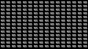 Optical Illusion 7 Seconds Challenge: Only People with Eagle Eyes Can spot the Number 952
