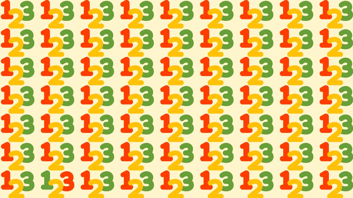 Optical Illusion: Find the Different One in the Picture in 5 seconds!