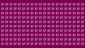 Optical Illusion IQ Test: Are You A Genius? Within 18 Seconds Spot The Number 13...