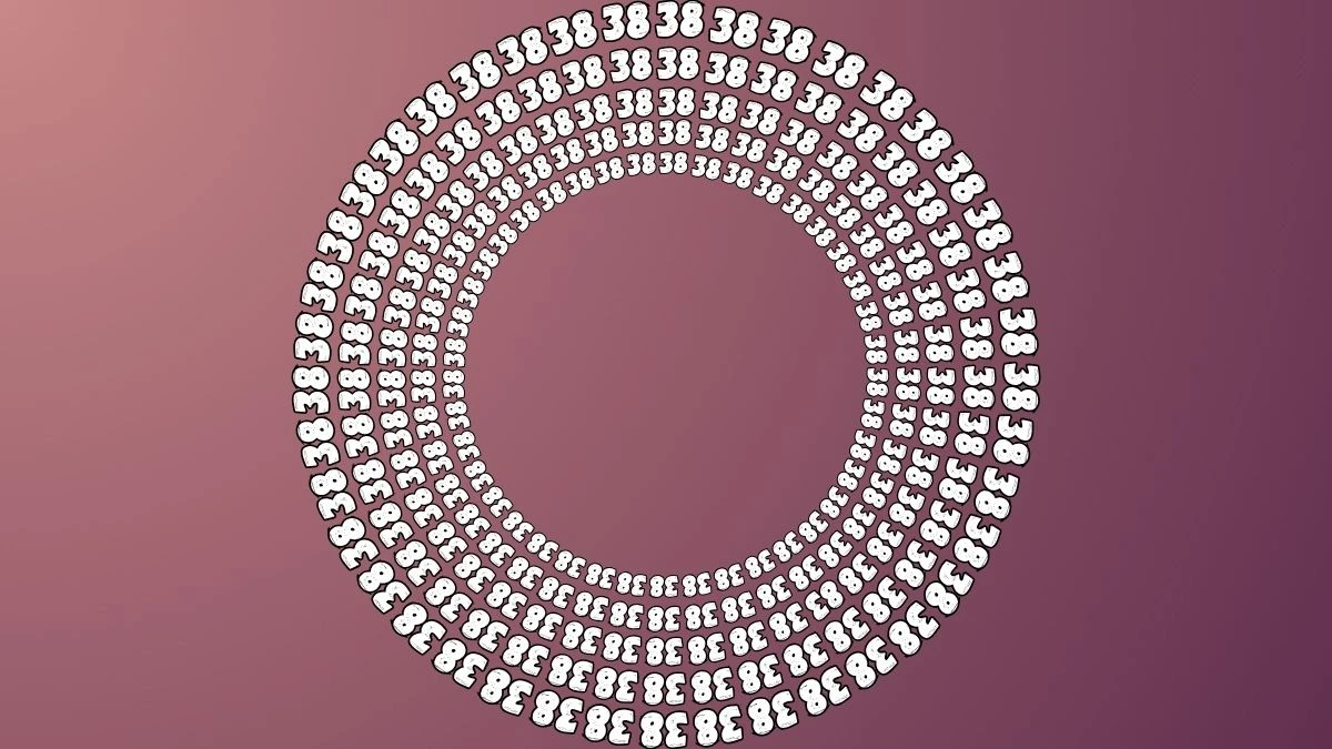 Optical Illusion IQ Test: Can Your Sharp Eyes Spot The 83 among 38 In 25 Seconds? Optical Illusion IQ Test: Can Your Sharp Eyes Spot The 83 among 38 In 25 Seconds?