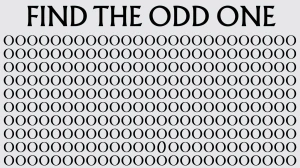 Optical Illusion of The Day: Can You Spot The Odd One Out In Just 5 Seconds?