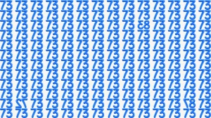 Optical Illusion: Within 12 Seconds Spot The 3 Inverted Numbers among 73s