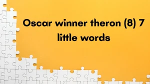 Oscar winner theron 7 Little Words 8 letters Answer