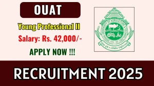 OUAT Young Professional II Recruitment 2025 – Walk in for 01 Posts