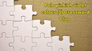Pale pinkish violet colour Crossword Clue Irish Daily Mail Quick 5 letters Answer