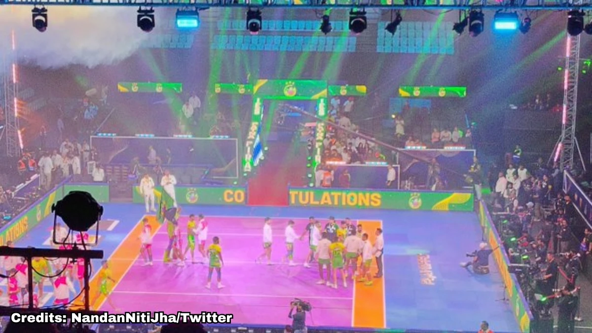 Patna Pirates Secure Spot in Eliminator 2 of PKL with Dominant Win Over Pink Panthers Patna Pirates Secure Spot in Eliminator 2 of PKL with Dominant Win Over Pink Panthers