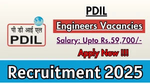 PDIL Recruitment 2025 - Apply Online for 87 Diploma Engineers, Degree Engineers Posts