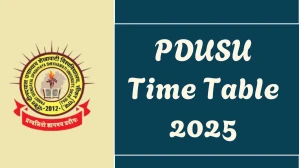 PDUSU Time Table 2025 Announced For UG Course Supplementary Exam @ shekhauni.ac.in Details Here PDUSU Time Table 2025 Announced For UG Course Supplementary Exam @ shekhauni.ac.in Details Here