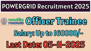 POWERGRID Officer Trainee Recruitment 2025 - Apply Online for 20 Posts