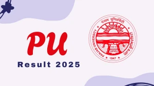 PU Result 2025 Out at puexam.in Direct Link to Download PG Course Result