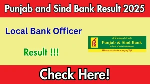 Punjab and Sind Bank LBO Result 2025 – Download PDF at punjabandsindbank.co.in Punjab and Sind Bank LBO Result 2025 – Download PDF at punjabandsindbank.co.in