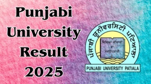 Punjabi University Result 2025 Declared at pupexamination.ac.in Direct Link to Download Even Semester Result