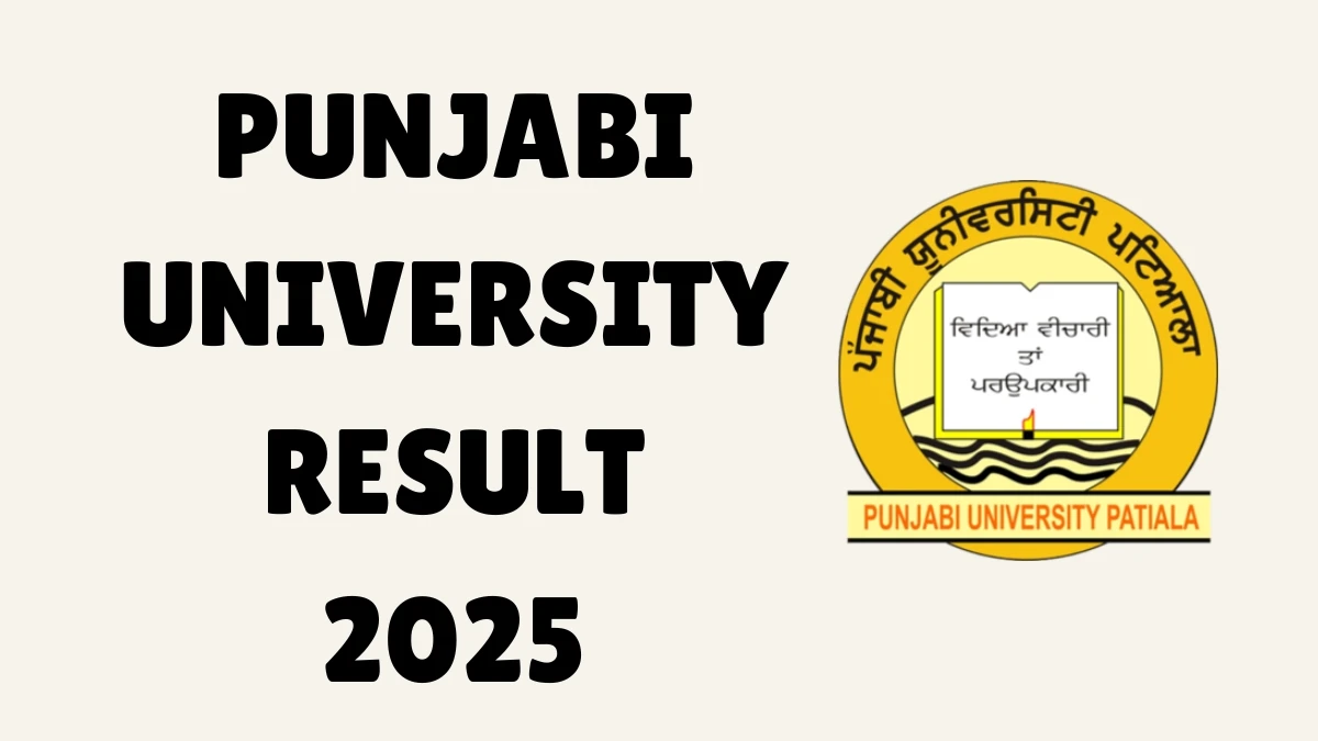 Punjabi University Result 2025 Released at pupexamination.ac.in Direct Link to Download 2nd Semester Result Punjabi University Result 2025 Released at pupexamination.ac.in Direct Link to Download 2nd Semester Result