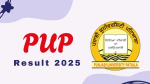PUP Result 2025 Out at pupexamination.ac.in Direct Link to Download 4th, 6th, 8th Sem Result PUP Result 2025 Out at pupexamination.ac.in Direct Link to Download 4th, 6th, 8th Sem Result