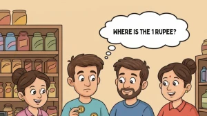 Puzzle IQ Test: Where is the 1 Rupee? A Mind-Bending Puzzle IQ Challenge