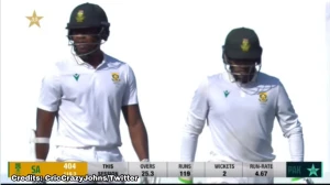 Rabada Scores First Test Fifty to Lead South Africa’s Comeback Against Pakista...