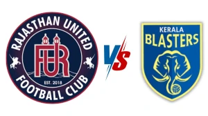 Rajasthan United vs Kerala Blasters Live Streaming: When and Where to Watch AIFF...
