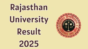 Rajasthan University Result 2025 Declared at uniraj.ac.in Direct Link to Download 2nd and 4th Semester Result