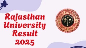 Rajasthan University Result 2025 Out at uniraj.ac.in Direct Link to Download 1st and 2nd Semester Result