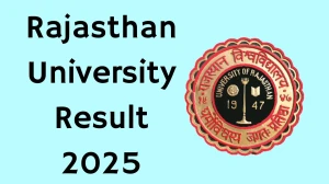 Rajasthan University Result 2025 Out at uniraj.ac.in Direct Link to Download 2nd to 10th Semester Revaluation Result
