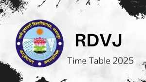 RDVJ Time Table 2025 Declared for 5th Sem @ rdunijbpin.org Details Here RDVJ Time Table 2025 Declared for 5th Sem @ rdunijbpin.org Details Here