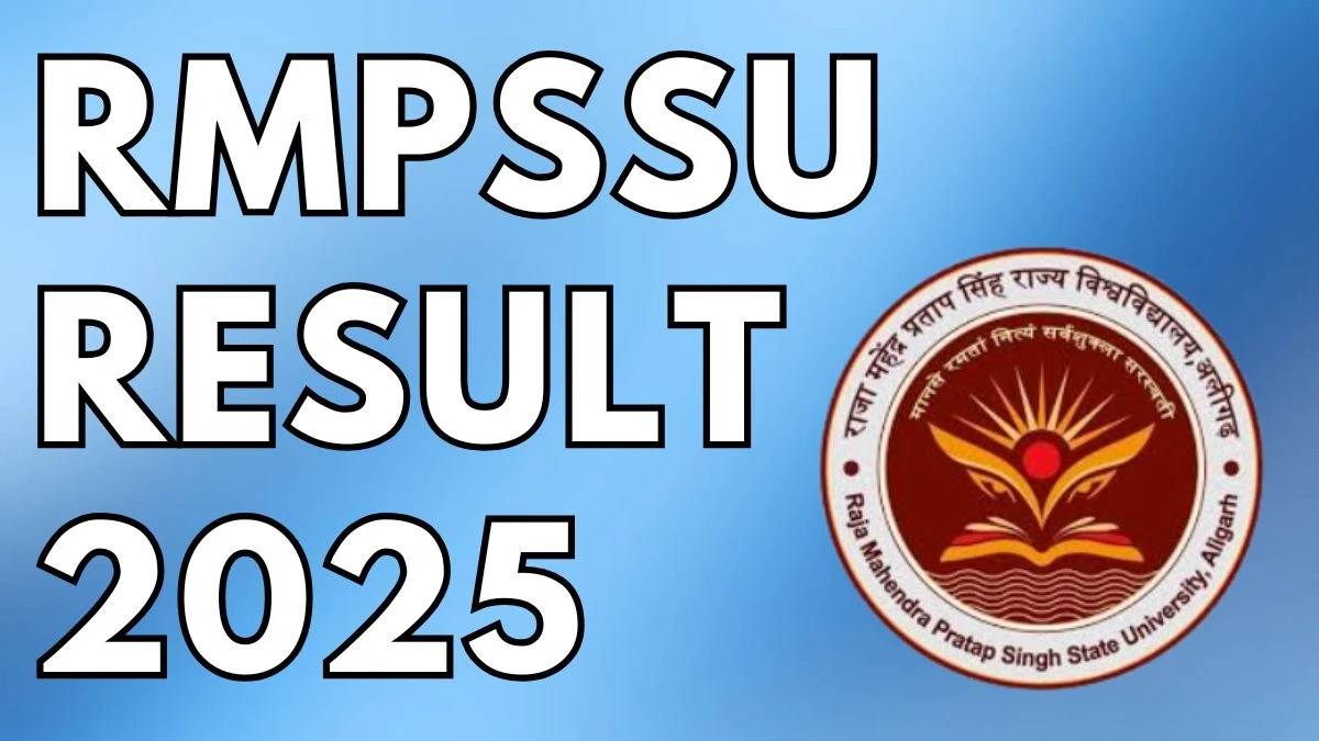 RMPSSU Result 2025 Out at rmpssu.ac.in Direct Link to Download UG Course Result