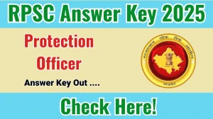 RPSC Protection Officer Answer Key 2025 Out rpsc.rajasthan.gov.in Download Answer Key Here