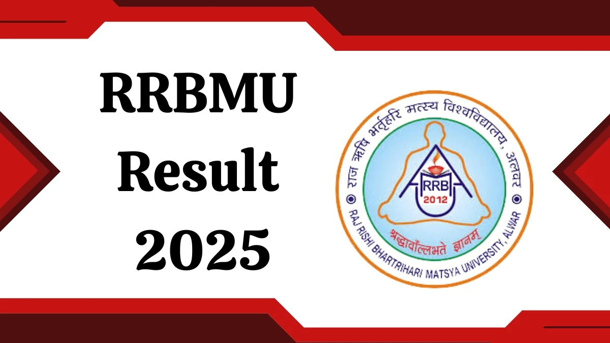 RRBMU Result 2025 Released at univindia.org Direct Link to Download IV Year Result RRBMU Result 2025 Released at univindia.org Direct Link to Download IV Year Result