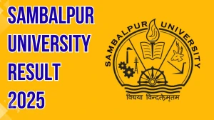 Sambalpur University Result 2025 Out at suniv.ac.in Direct Link to Download 2nd Semester Result