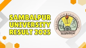Sambalpur University Result 2025 Out at suniv.ac.in Direct Link to Download PG Course Result Sambalpur University Result 2025 Out at suniv.ac.in Direct Link to Download PG Course Result