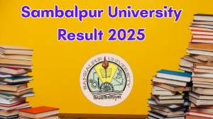 Sambalpur University Result 2025 Out at suniv.ac.in Direct Link to Download PG Course Result Sambalpur University Result 2025 Out at suniv.ac.in Direct Link to Download PG Course Result