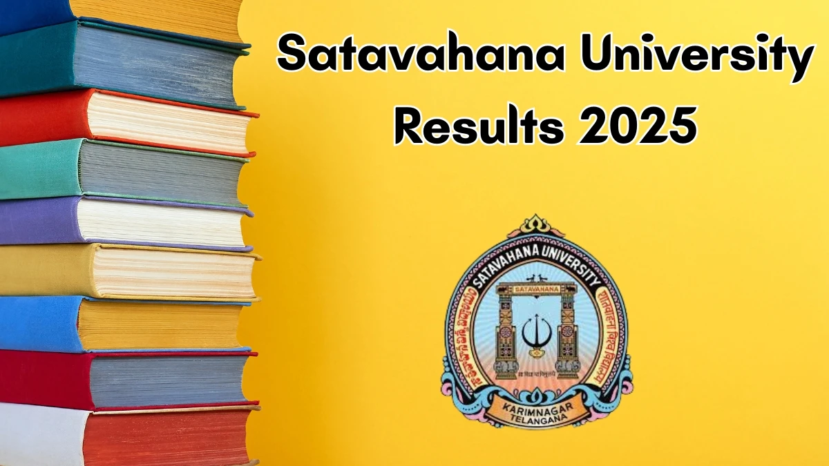 Satavahana University Result 2025 Out at satavahana.ac.in Direct Link to Download UG and PG Course Result Satavahana University Result 2025 Out at satavahana.ac.in Direct Link to Download UG and PG Course Result