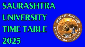 Saurashtra University Time Table 2025 Announced For B.Com @ saurashtrauniversity.edu Details Here