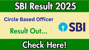SBI CBO Result 2025 Out at sbi.co.in, Direct Link to Download Result PDF Here SBI CBO Result 2025 Out at sbi.co.in, Direct Link to Download Result PDF Here