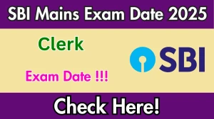 SBI Clerk Mains Exam Date 2025 at sbi.co.in – Check Exam Details for 6589 Vacancies SBI Clerk Mains Exam Date 2025 at sbi.co.in – Check Exam Details for 6589 Vacancies
