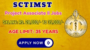 SCTIMST Project Associate II Recruitment 2025 – Walk in for 01 Posts