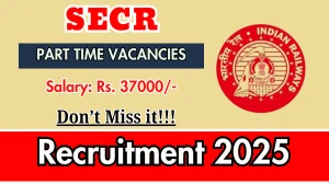 SECR Part Time Homeopathic Consultant Recruitment 2025 – Walk in for 01 Posts SECR Part Time Homeopathic Consultant Recruitment 2025 – Walk in for 01 Posts