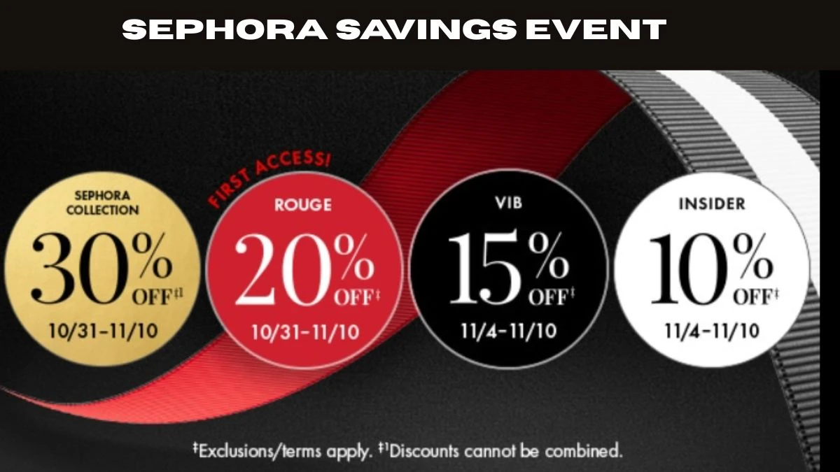 Sephora Savings Event: When is the Sephora Sale Fall 2025? Check Sephora VIB Members Sale 2025 Dates