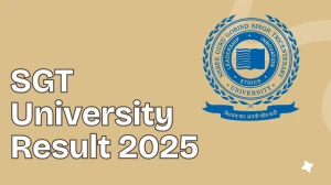 SGT University Result 2025 Out at sgtuniversity.ac.in Direct Link to Download PG Course Result SGT University Result 2025 Out at sgtuniversity.ac.in Direct Link to Download PG Course Result