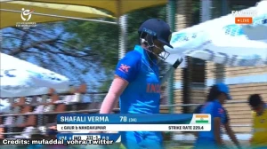 Shafali Verma Toils in India Nets Ahead of World Cup Semifinal Against Australia