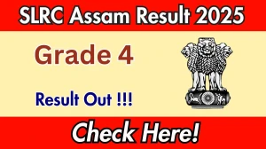 SLRC Assam ADRE Grade 4 Result 2025 Out: Download Scorecard at assam.gov.in SLRC Assam ADRE Grade 4 Result 2025 Out: Download Scorecard at assam.gov.in