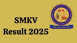 SMKV Result 2025 Out at smkvbj.uonex.in Direct Link to Download UG Course Result