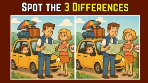 Spot the 3 Difference: Only 1 in 10 people can find all the differences in 12 Se...