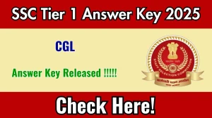 SSC CGL 2025 Tier 1 Answer Key Released at ssc.gov.in – Direct Link Here SSC CGL 2025 Tier 1 Answer Key Released at ssc.gov.in – Direct Link Here