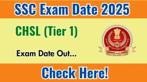 SSC CHSL Tier 1 Exam Date 2025 Out for 3131 Posts at ssc.gov.in Check Details Here SSC CHSL Tier 1 Exam Date 2025 Out for 3131 Posts at ssc.gov.in Check Details Here