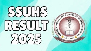 SSUHS Result 2025 Out at ssuhs.in Direct Link to Download UG and PG Course Result
