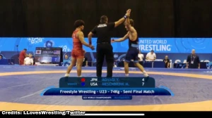 Sujeet Reaches Semifinals at U23 Wrestling World Championships
