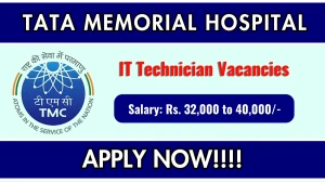 Tata Memorial Hospital IT Technician Recruitment 2025 – Walk in