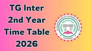 TG Inter 2nd Year Time Table 2026 Out tgbie.cgg.gov.in Check Time Table Here TG Inter 2nd Year Time Table 2026 Out tgbie.cgg.gov.in Check Time Table Here